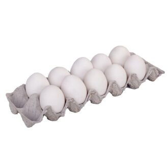 Farm Fresh White Eggs (Safed Ande) – Pack of 10